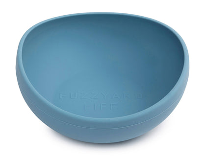 FuzzYard Life Silicone Bowl - French Blue S