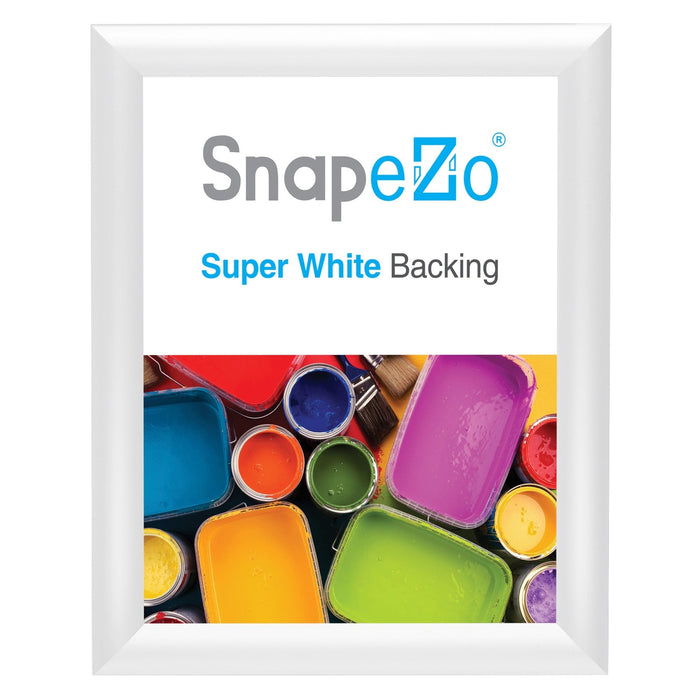 8x10 White SnapeZo® Snap Frame - 1" Profile