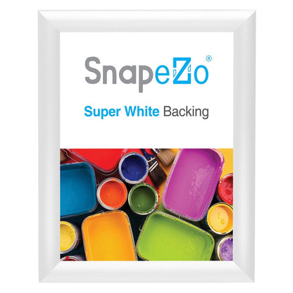 8x10 White SnapeZo® Snap Frame - 1" Profile