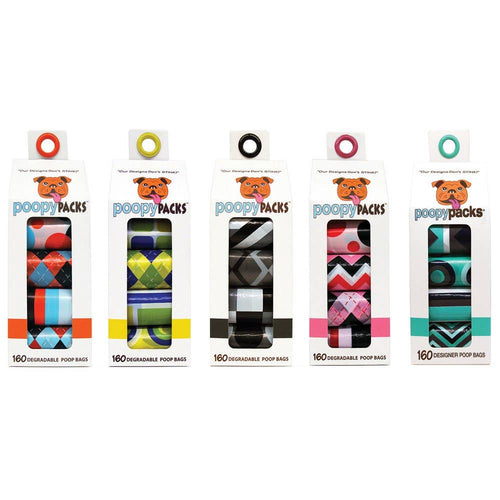 Metro Paws - Poopy Packs® Assorted 8 Packs Case