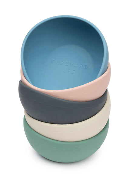 FuzzYard Life Silicone Bowl - French Blue S