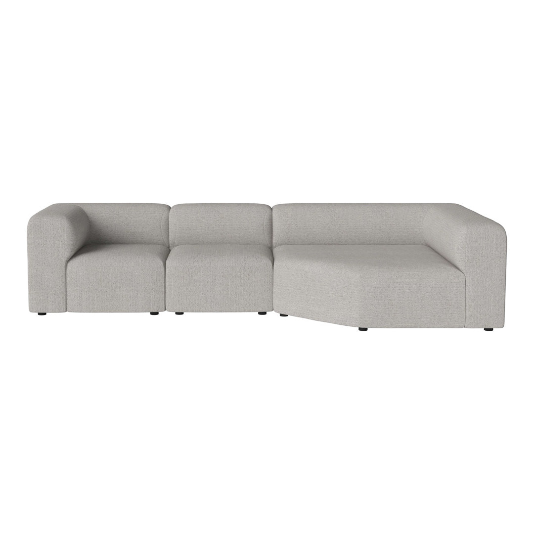 Angle 3-Seater Sofa w/ Large Corner