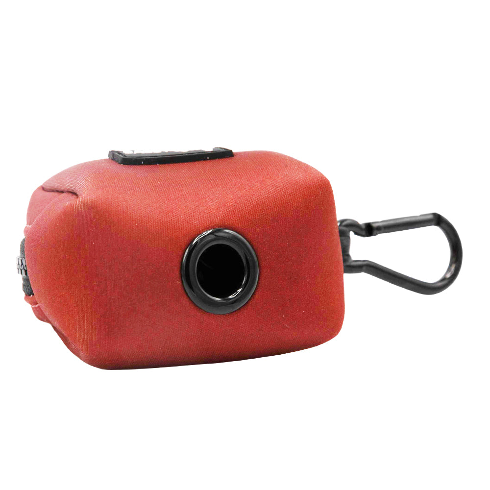 Dog Waste Bag Holder - Burgundy