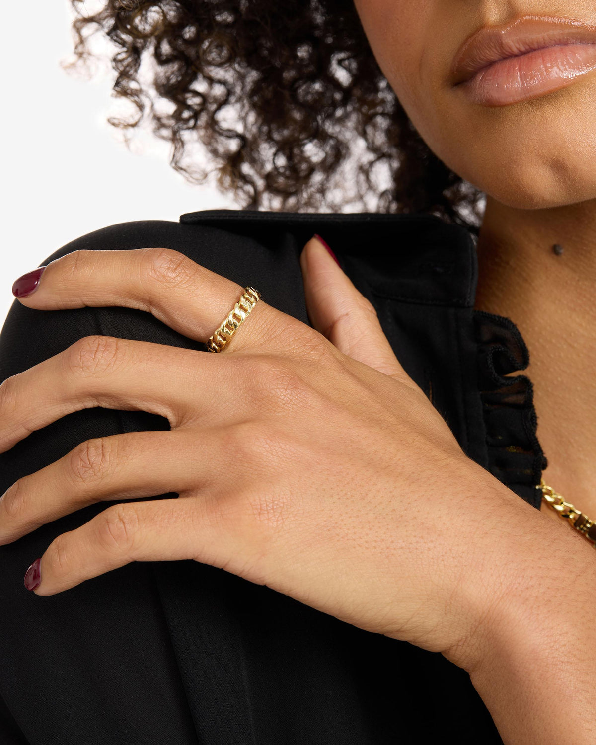 Julian 5mm Ring - Gold