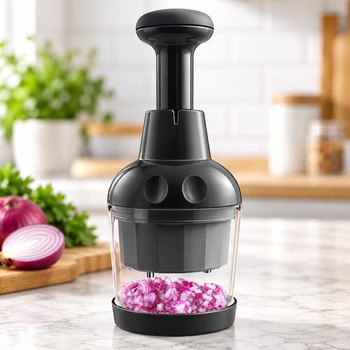 Manual Push Food Chopper