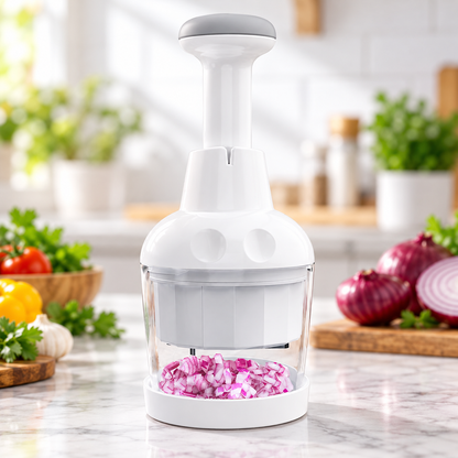 Manual Push Food Chopper