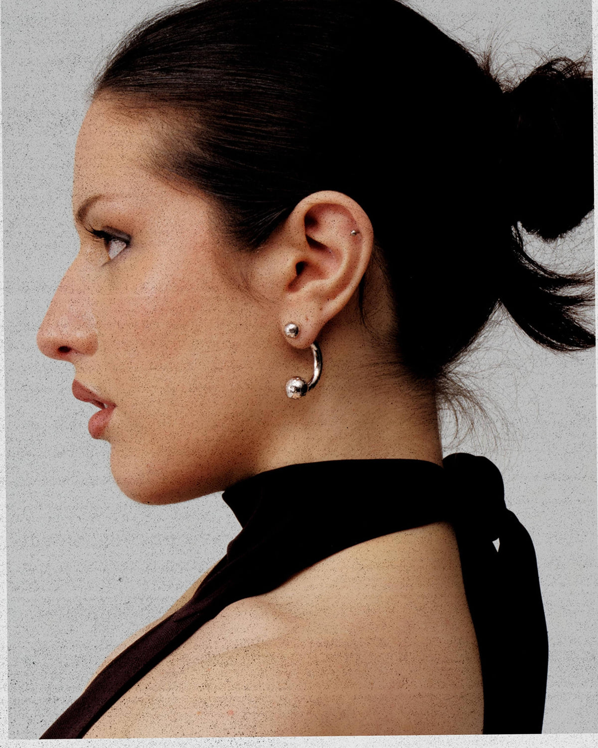 Clio Earrings in Silver
