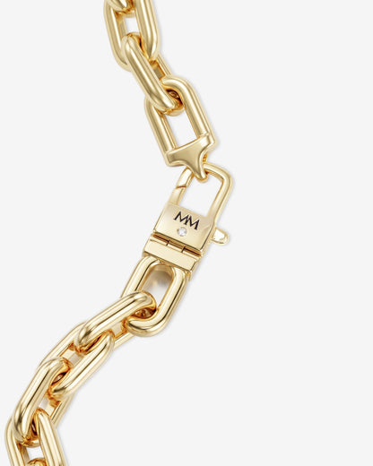 Frankie Chain Bracelet 10mm - Gold