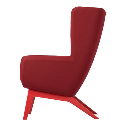 Arca 909S Lounge Armchair - Wooden Sled Base