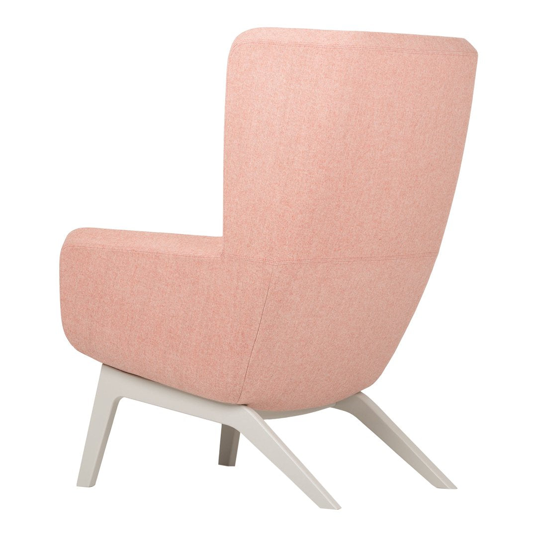 Arca 909S Lounge Armchair - Wooden Sled Base