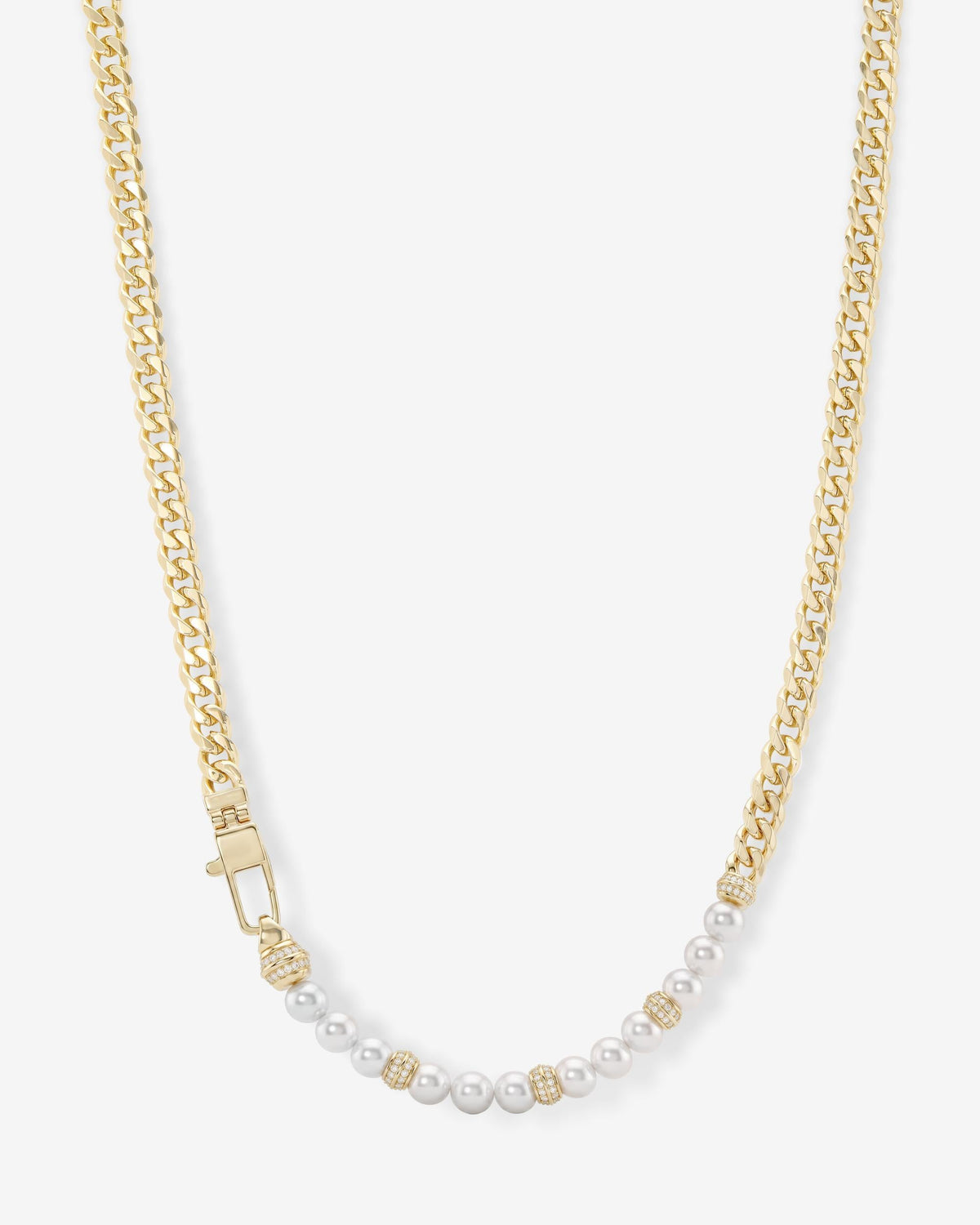 Julian Loves Pearls Necklace 5mm - Gold