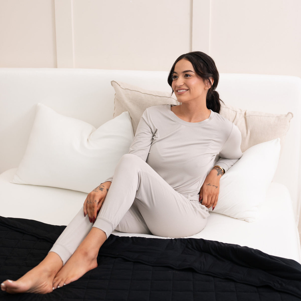 Adult Quilted Blanket in Midnight 2.5