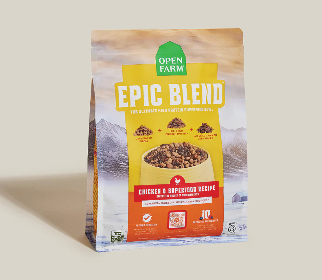 Open Farm Epic Blend Chicken & Superfood Dry Dog Food