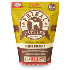 Primal Raw Patties for Dogs