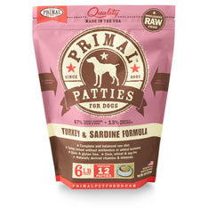 Primal Raw Patties for Dogs