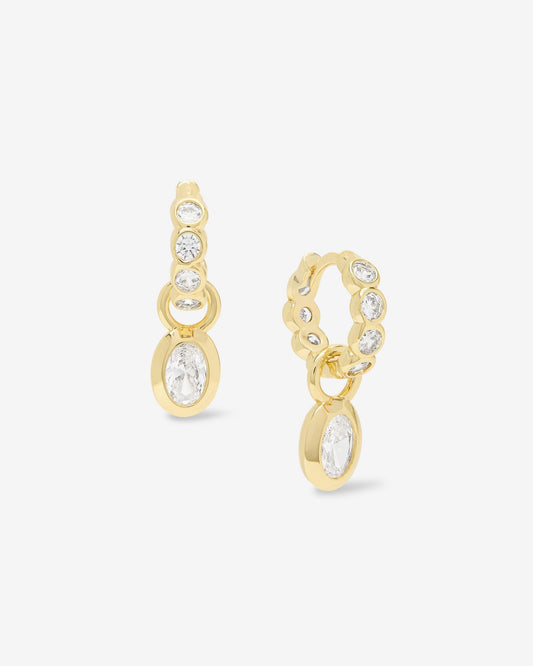 She's a Boss Huggies - Gold|White Diamondettes