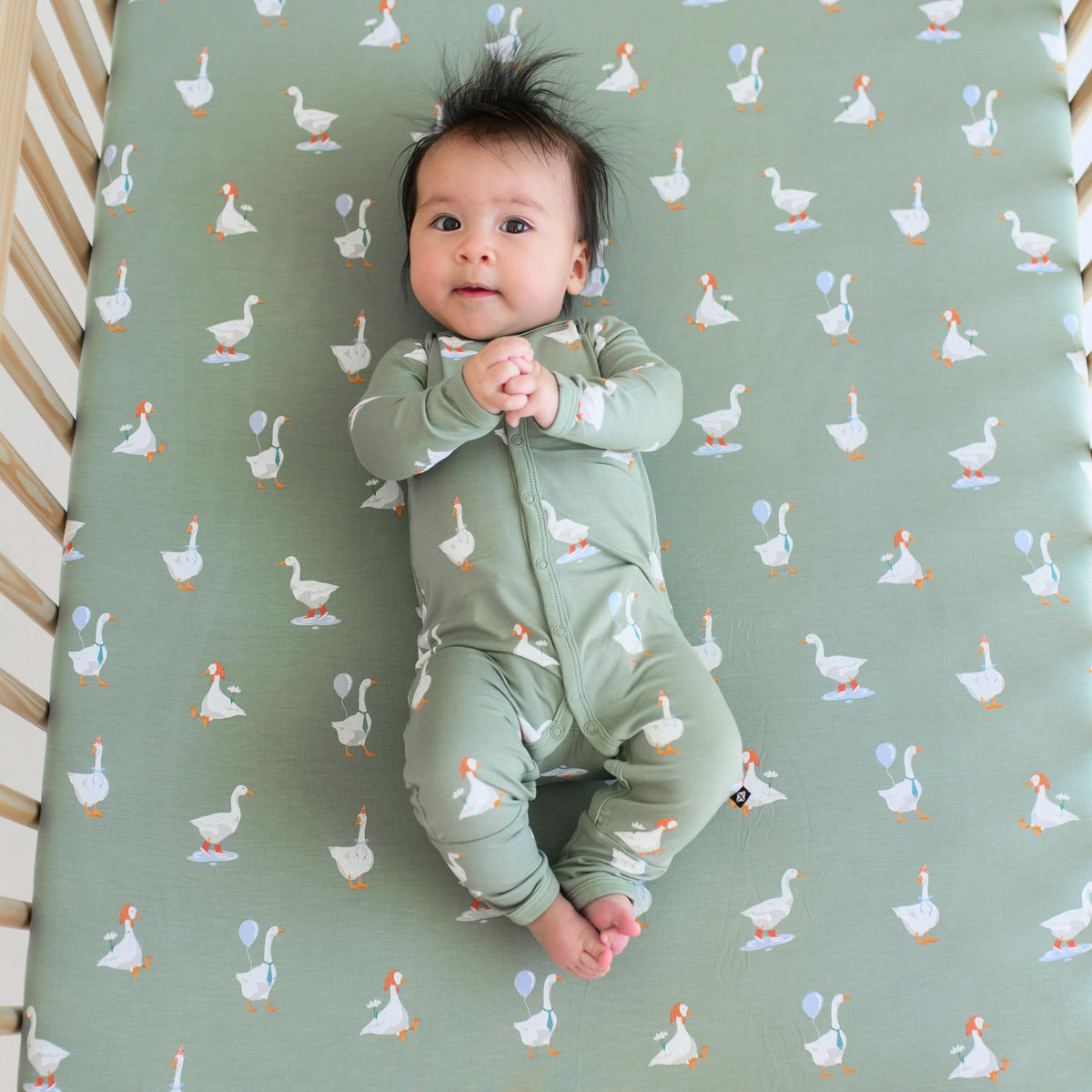 Romper in Silly Goose