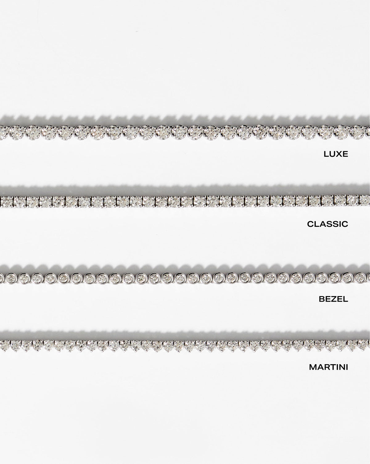 Classic Lab Diamond Tennis Necklace