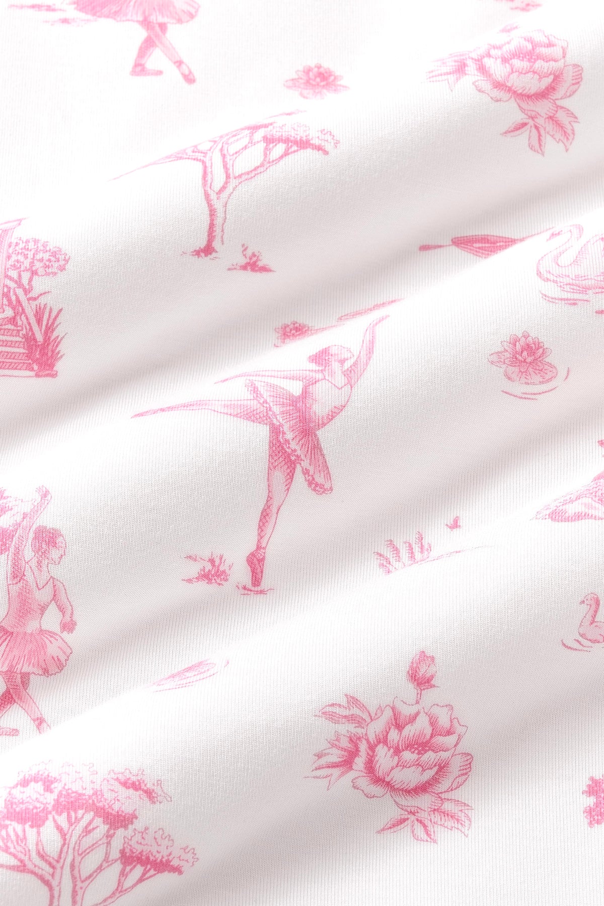 Baby Blanket in Toile Ballet