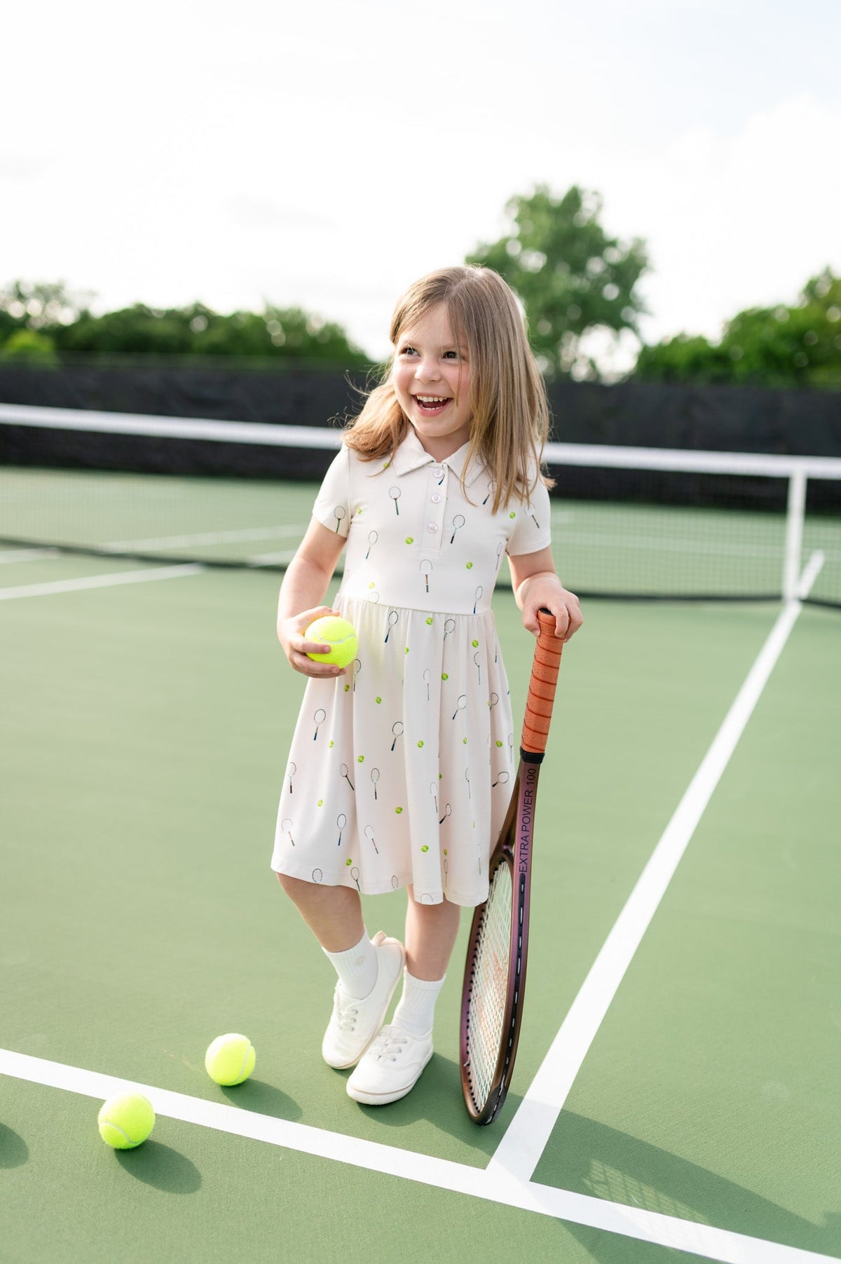 Polo Dress in Tennis
