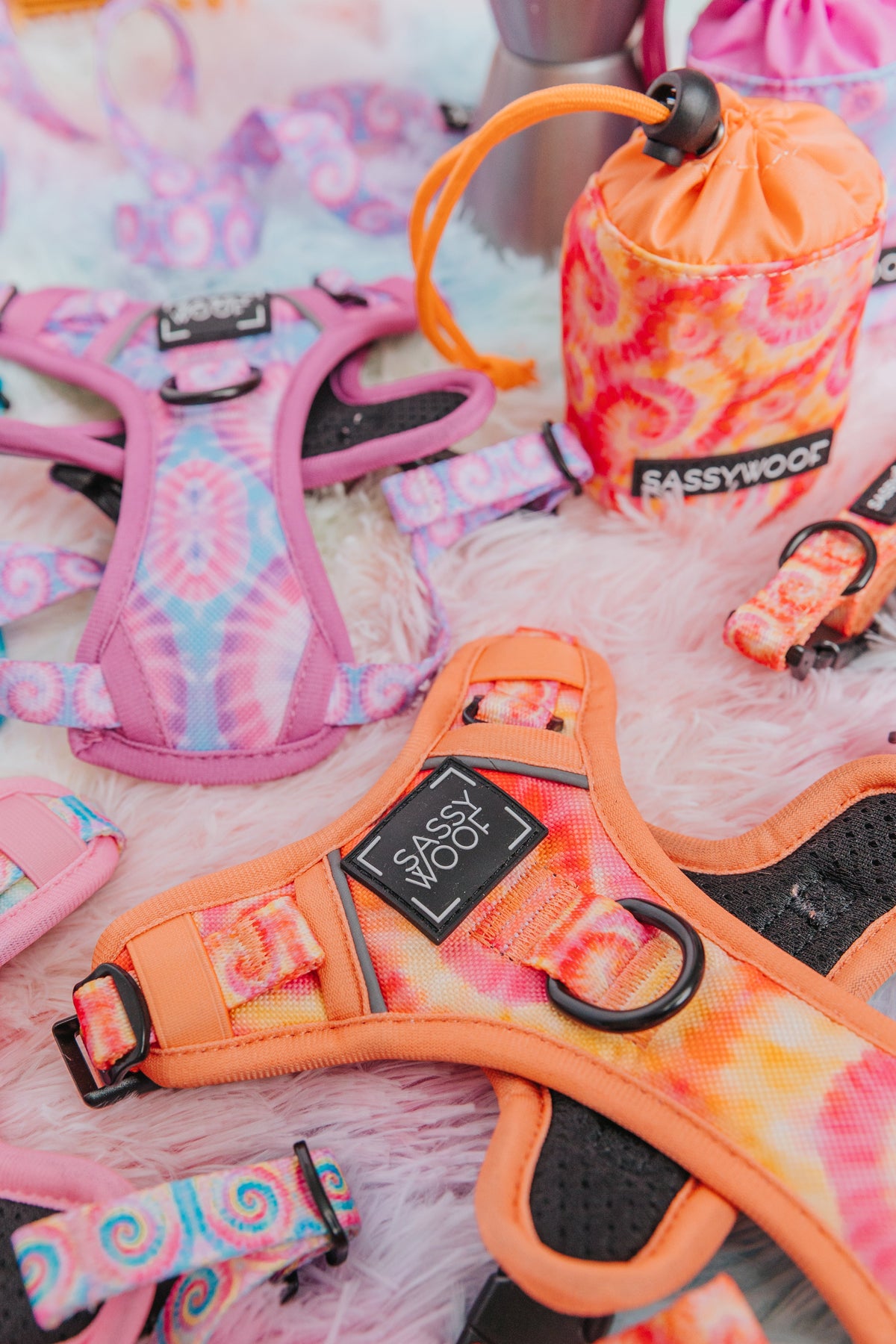 Dog Step-in Harness - Summer Sorbet