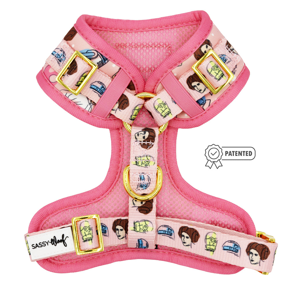 Dog Adjustable Harness - STAR WARS™ Princess Leia
