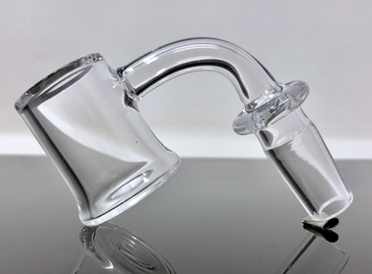 25mm Quartz Banger: AFM Flared Bottom, Efficient Heat Retention, Concentrate Vaporization, Generous Bucket for Larger Dabs, Premium Quartz, Durable Even Heating, Universal Fit Most Rigs Carb Caps, Low Maintenance Easy to Clean.