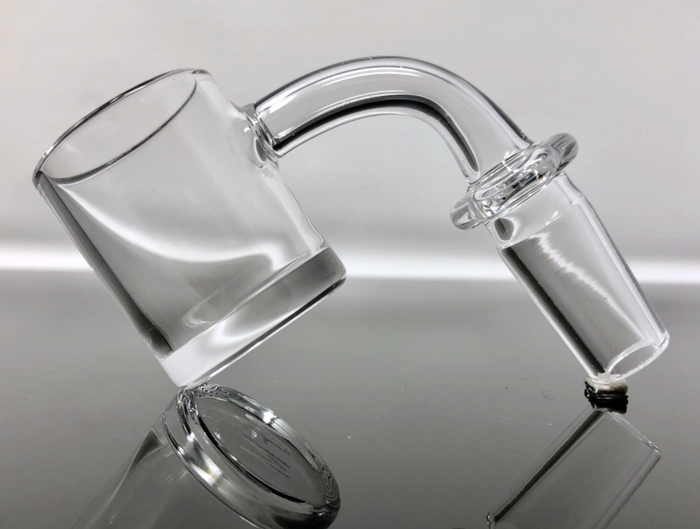 AFM 28mm Thick Bottom Quartz Banger – Heat Retention for Smooth Dabs: Thick Bottom Design, Retains Heat, Even Concentrate Vaporization, Generous Size, 28mm Diameter, Ample Space, Premium Quality, Made with Durable Quartz, Extended Use, Universal Fit, Available in Assorted Sizes, Suit Different Setups, Low Maintenance, Easy to Clean, Consistent Performance.