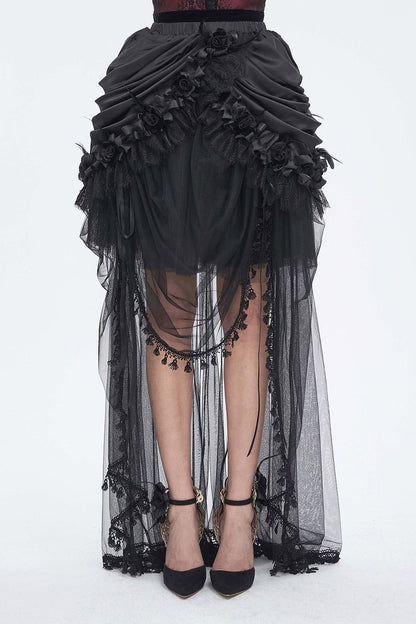 Antoinette Gothic Bustle Skirt with Train