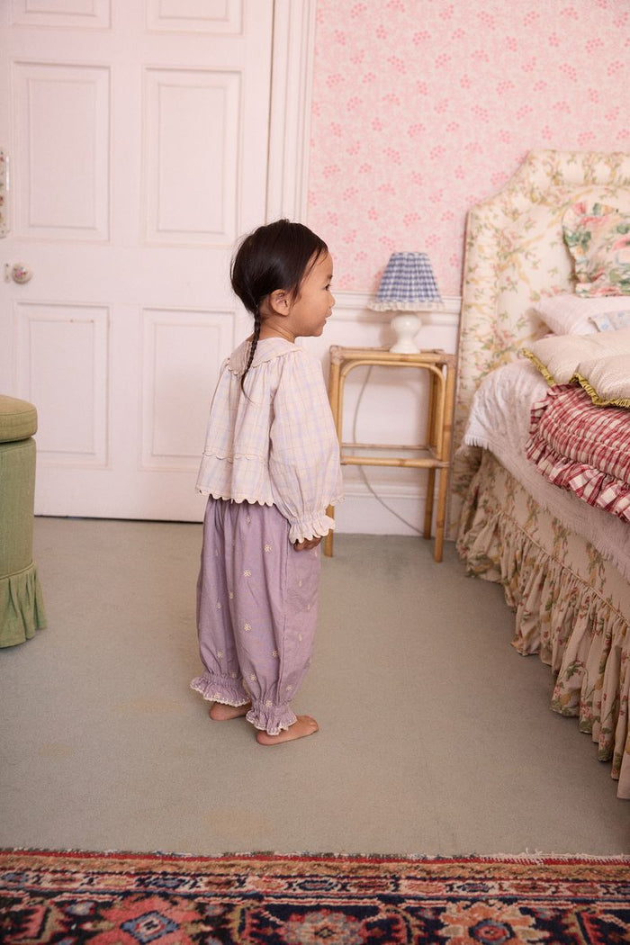 Baby Lola Blouse in Camp Check