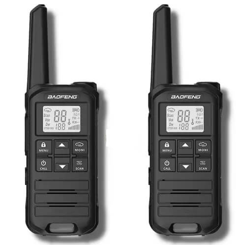 Baofeng FR 22A Walkie Talkie Sæt, Sort Baofeng Tech