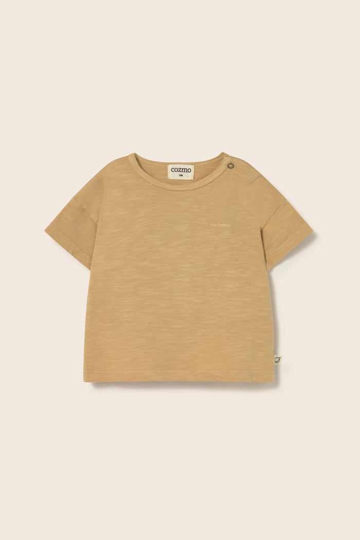 Basic T-Shirt in Sand