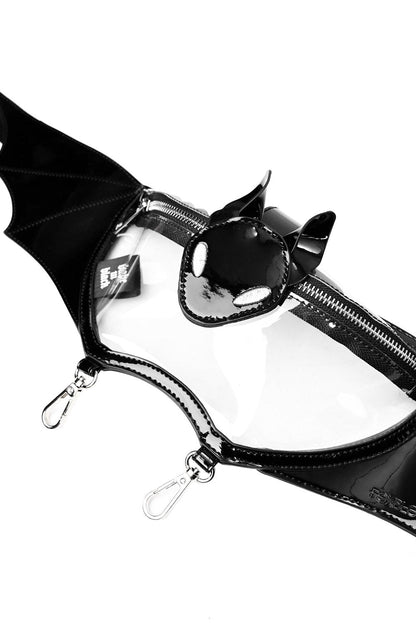 Clear Bat Fanny Pack