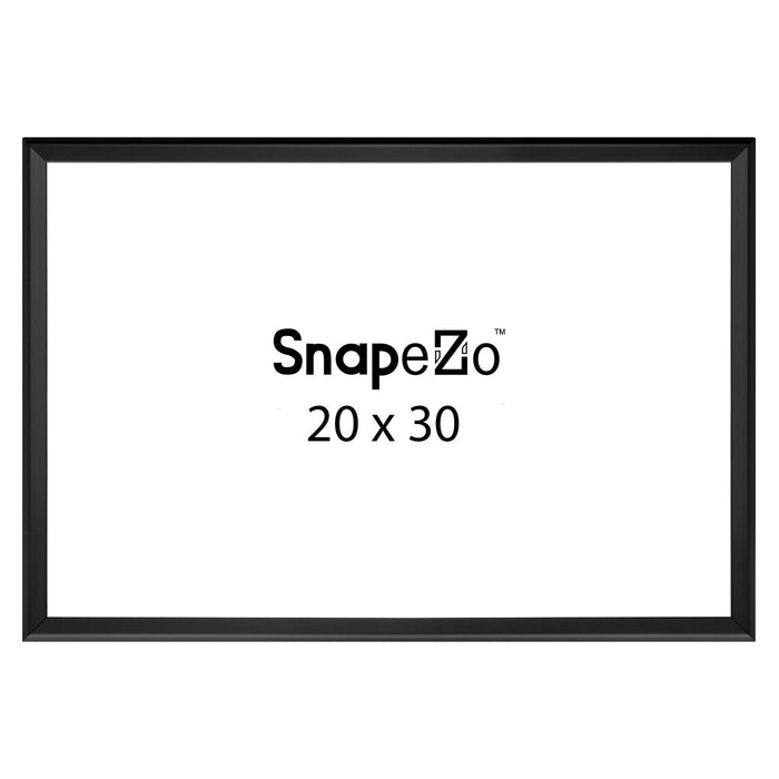 Black SnapeZo® snap frame poster size 20X30 - 1.8 inch profile