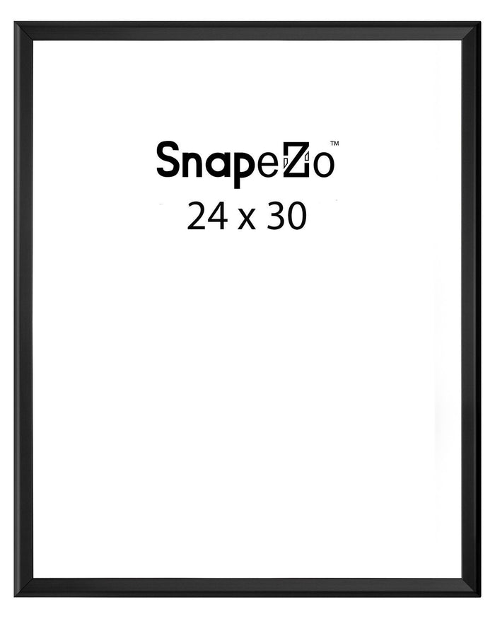 Black SnapeZo® snap frame poster size 24X30 - 1.8 inch profile
