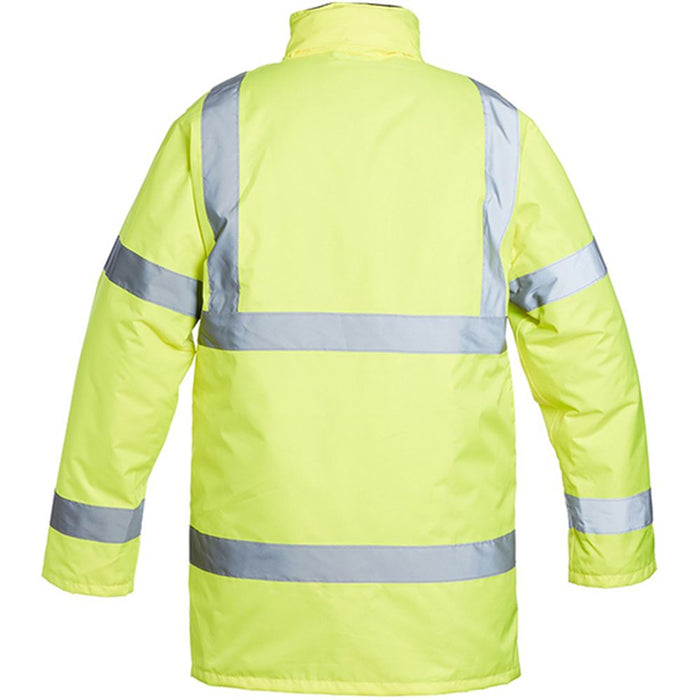 Blackrock Yellow Padded Waterproof Hi Vis Jacket