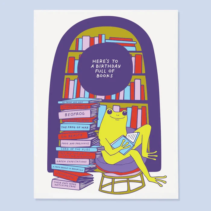 Book Frog Card