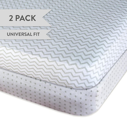 Breathable Crib Sheet Set