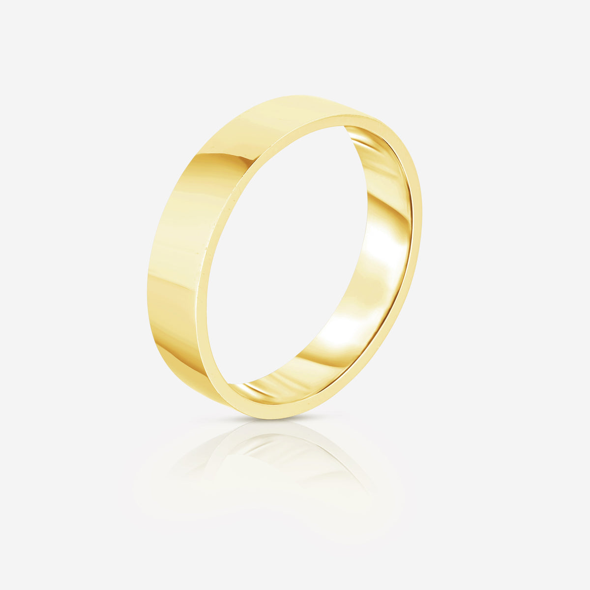 5 mm Flat Wedding Band