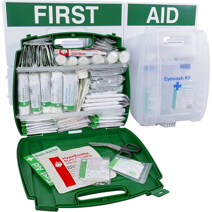 BS8599-1 First Aid & Eye Wash First Aid Station