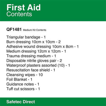 BS8599-2 Compliant Motorist First Aid Kit