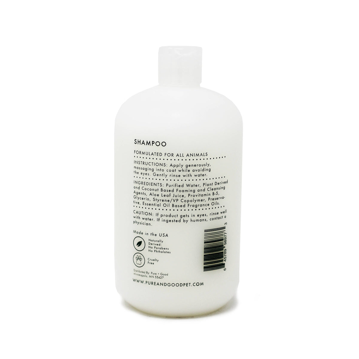 Pure + Good - Dog & Cat Shampoo: Cedarwood + Sage