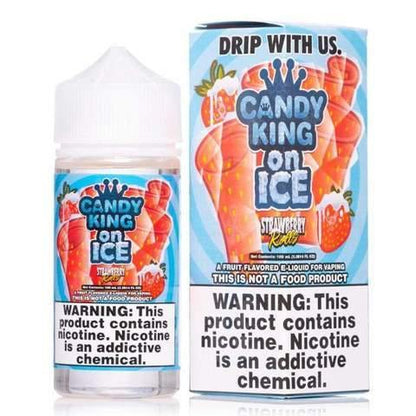 Cooling Candy Vape: Candy King on Ice E-Juice, Refreshing Menthol and Sweet Candy Flavor, Icy Sweet, Classic Candy, Cool Menthol, Premium Formulation, Smooth Vaping, Multiple Nicotine Levels, Various Strengths, Compatible with Most Devices, Sub-Ohm Tanks, E-Cigarettes.