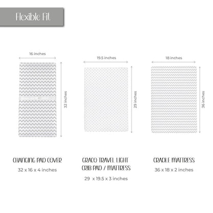 Changing Pad Cover | Cradle Sheet Set