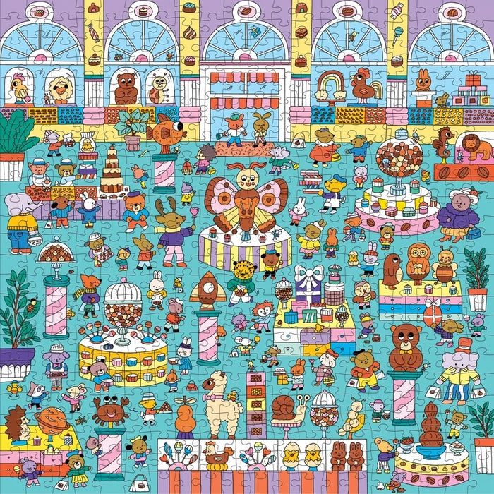 Chocolate Shop Search & Find Puzzle | 500 Piece Puzzle