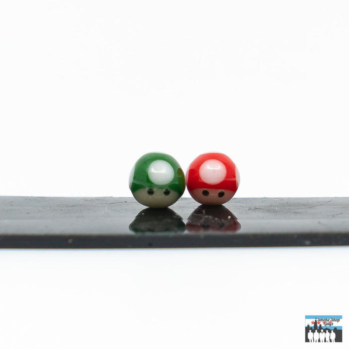 Handcrafted Mario Terp Pearls: DeMatteo Art, Unique Designs, Even Heat Distribution, Versatile Sizes, Perfect for Enthusiasts