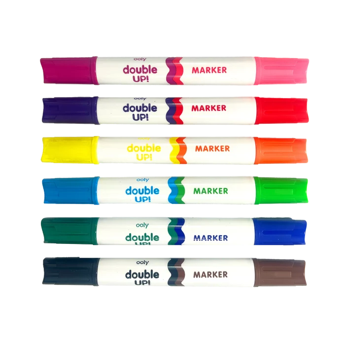 Double Up! Washable Double Ended Markers