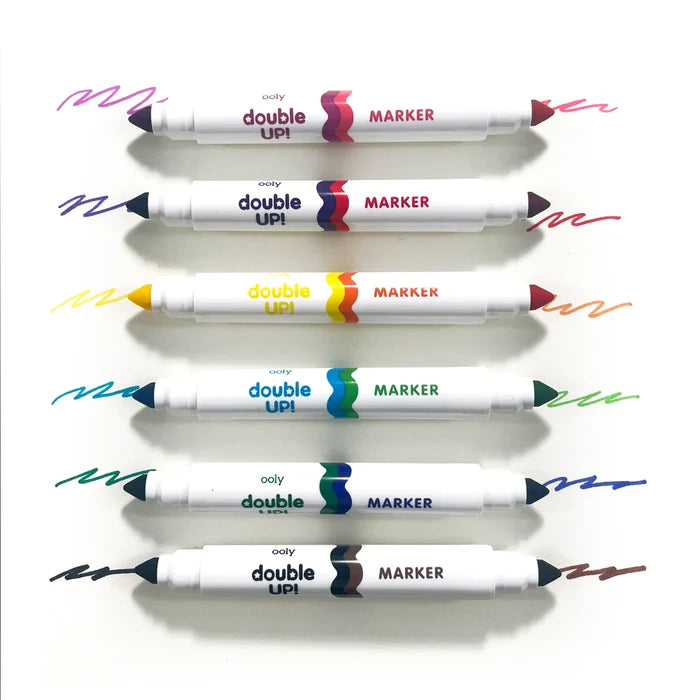 Double Up! Washable Double Ended Markers