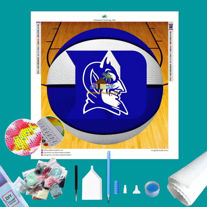 Duke Basketball Diamond Painting