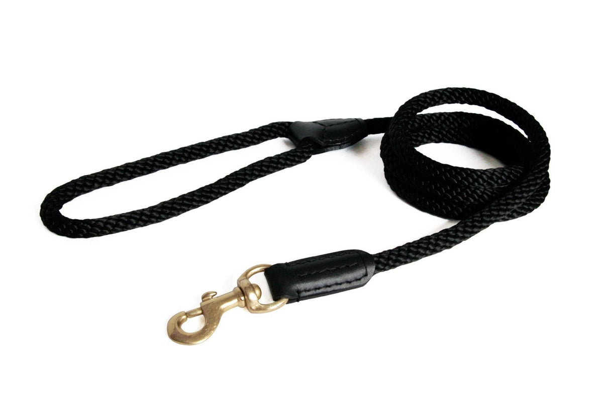 Alvalley - Rope and Leather Snap Lead